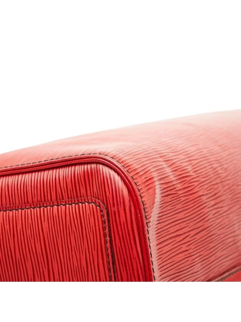 Louis Vuitton Epi Speedy 40 Boston Bag Castilian Red Leather